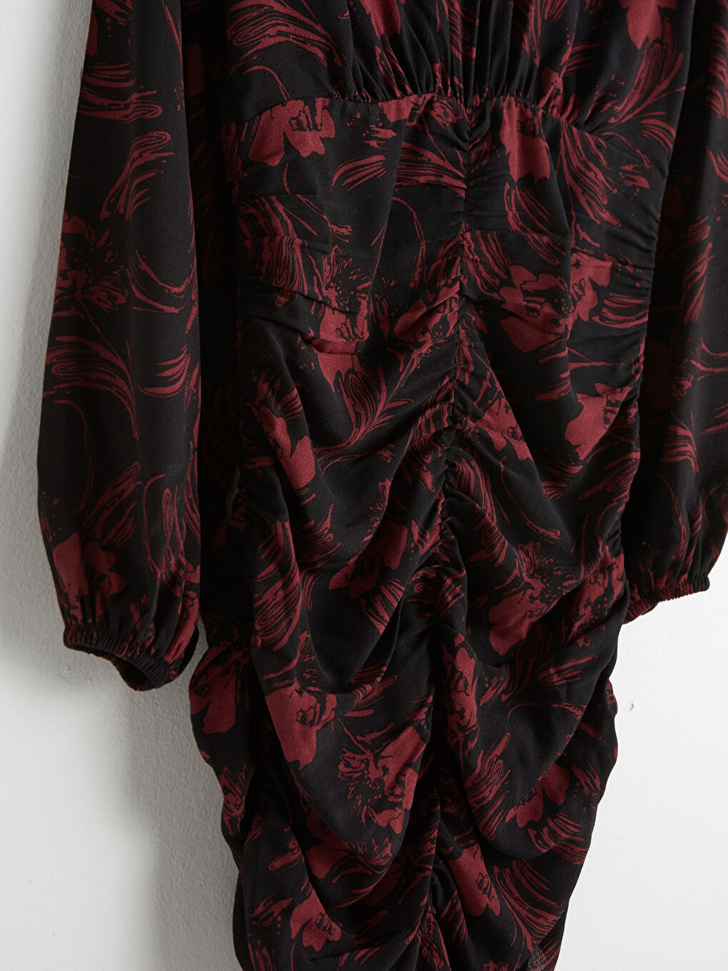 Floral Viscose Dress-8