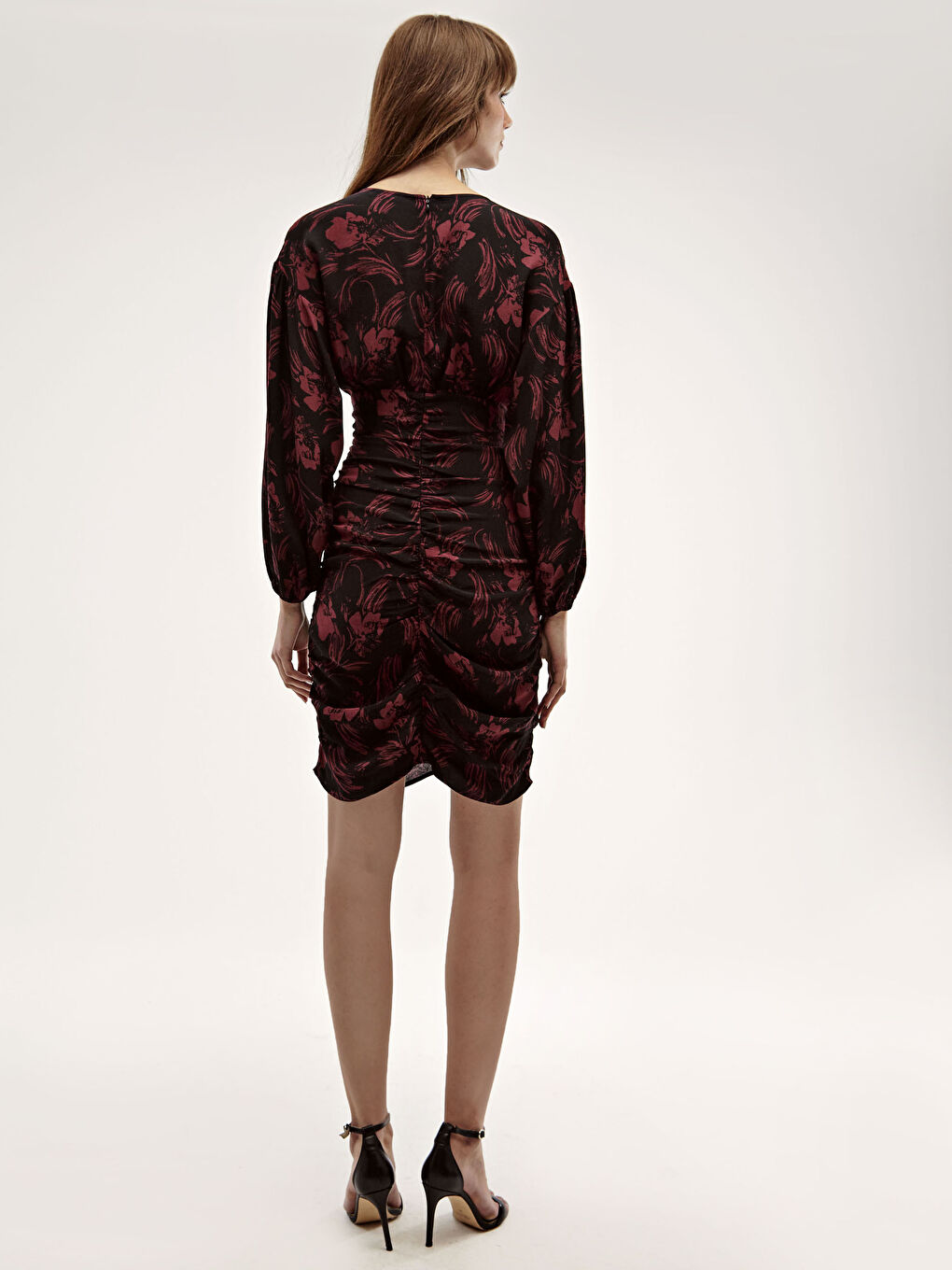 Floral Viscose Dress-5