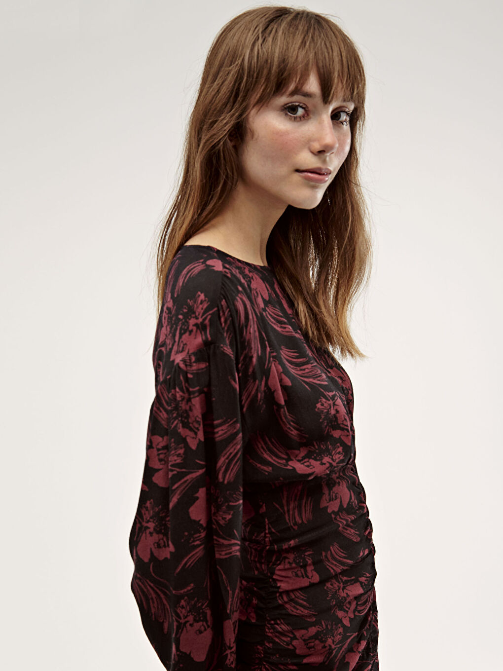 Floral Viscose Dress-2