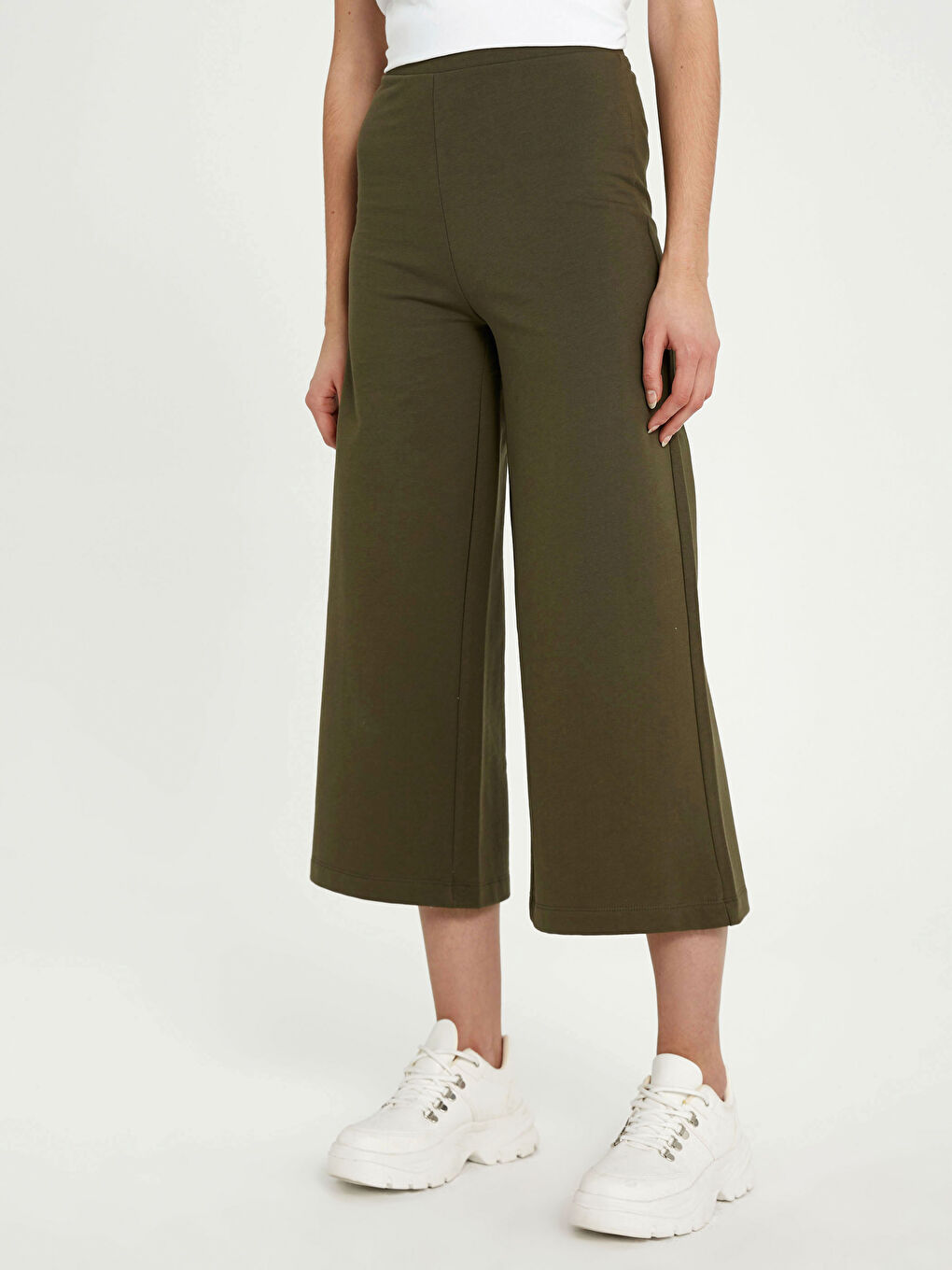 بنطلون واسع بوسط مطاطي-2