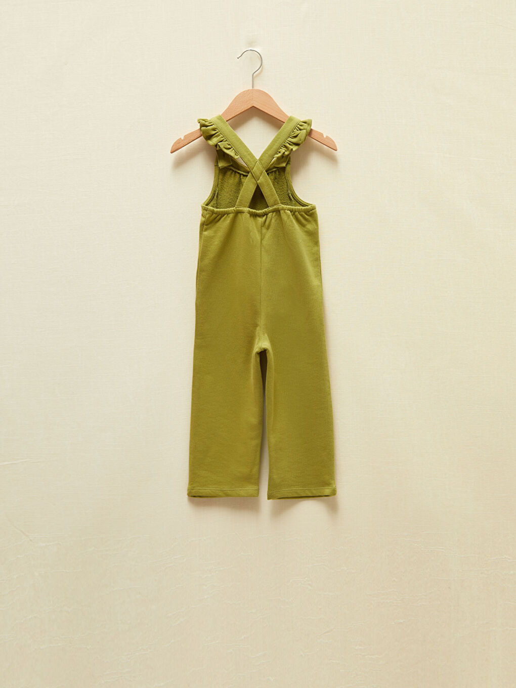 Salopette VERT Bébé Fille-3
