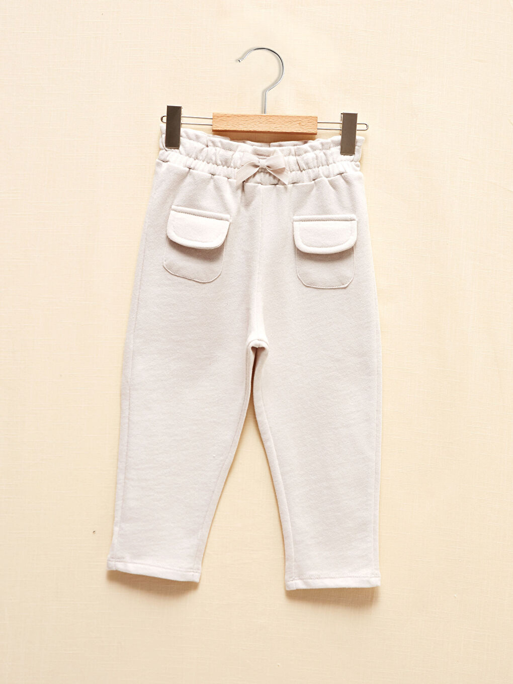 Baby Girl Organic Cotton Tracksuit Bottom-1