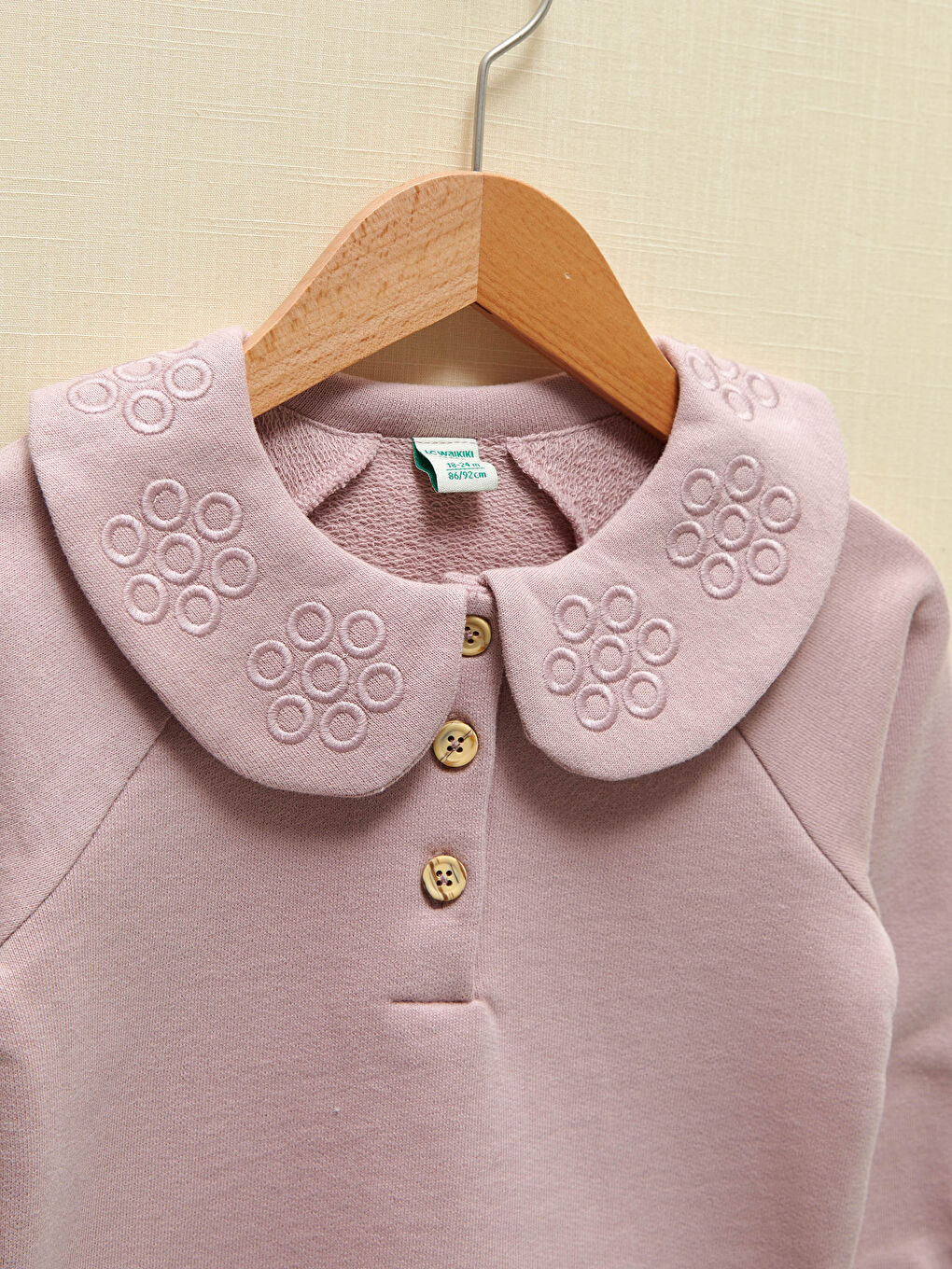 LCW baby Baby Mädchen Bio-Baumwolle Sweatshirt und Hose -0WIC35Z1-FHP