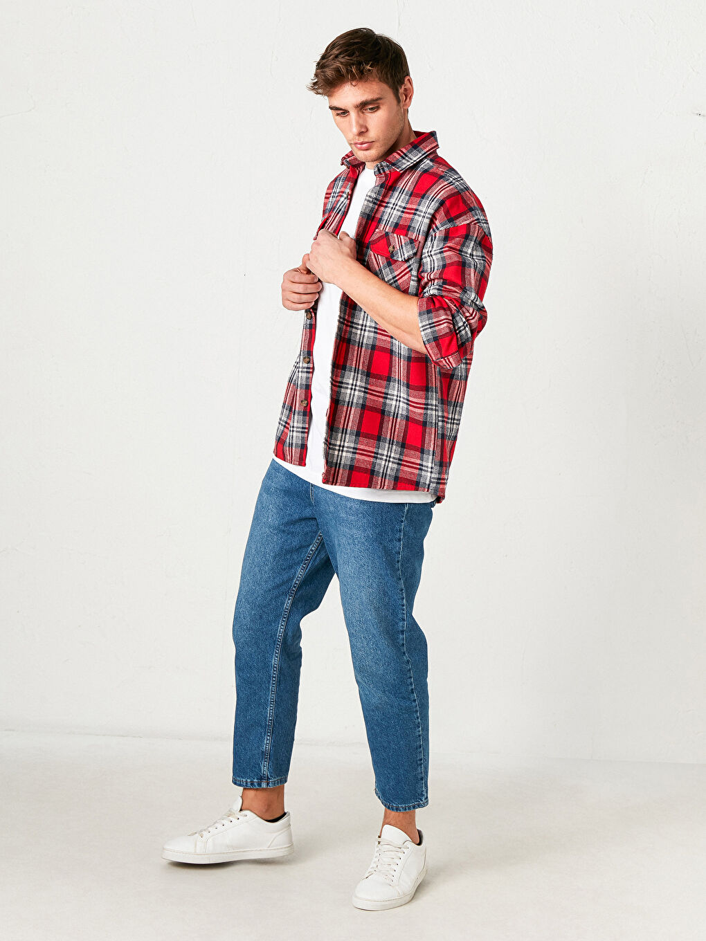 Surchemise ROUGE Homme-2