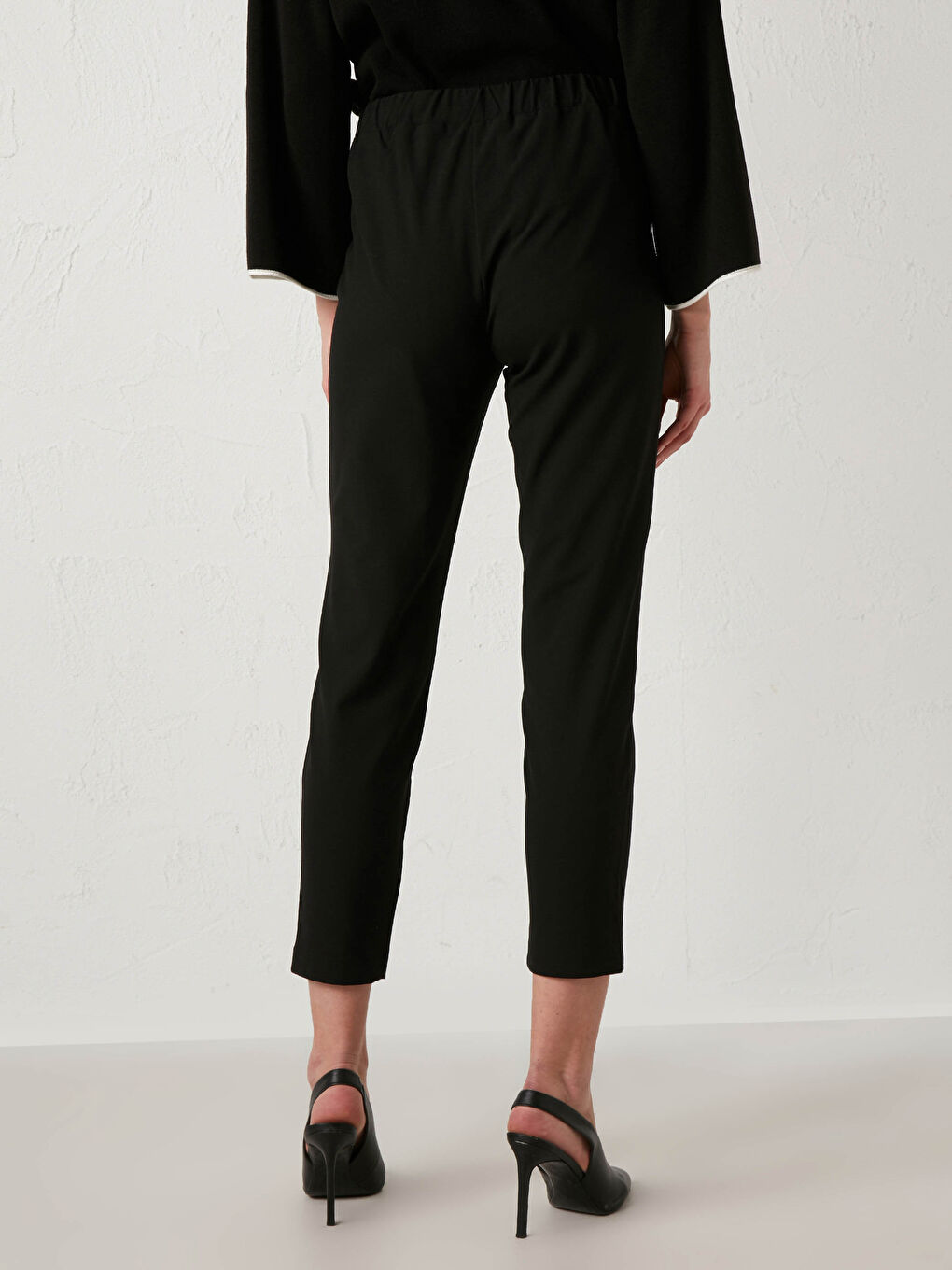Elastic Waist Trousers-4