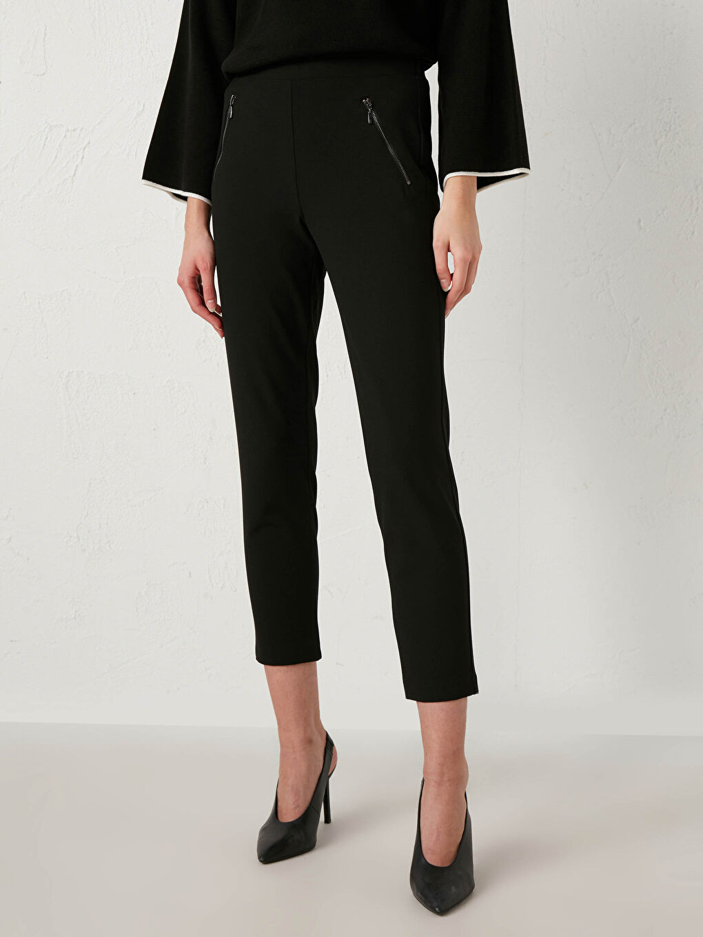 Elastic Waist Trousers-3