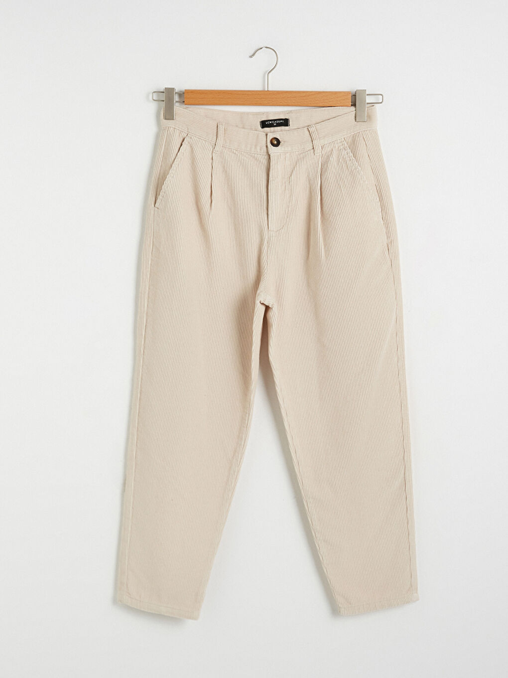 Regulär Geschnittene Samthosen-4