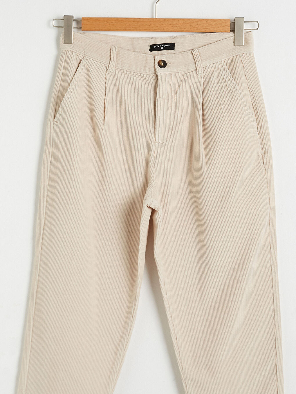 Regulär Geschnittene Samthosen-6