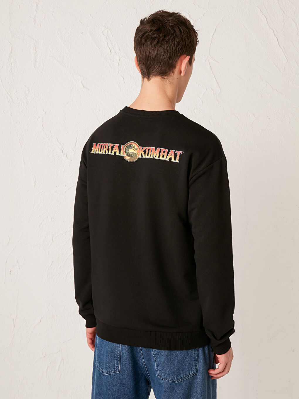 XSIDE Mortal Kombat Printed Thick Sweatshirt -0WIE70Z8-CVL