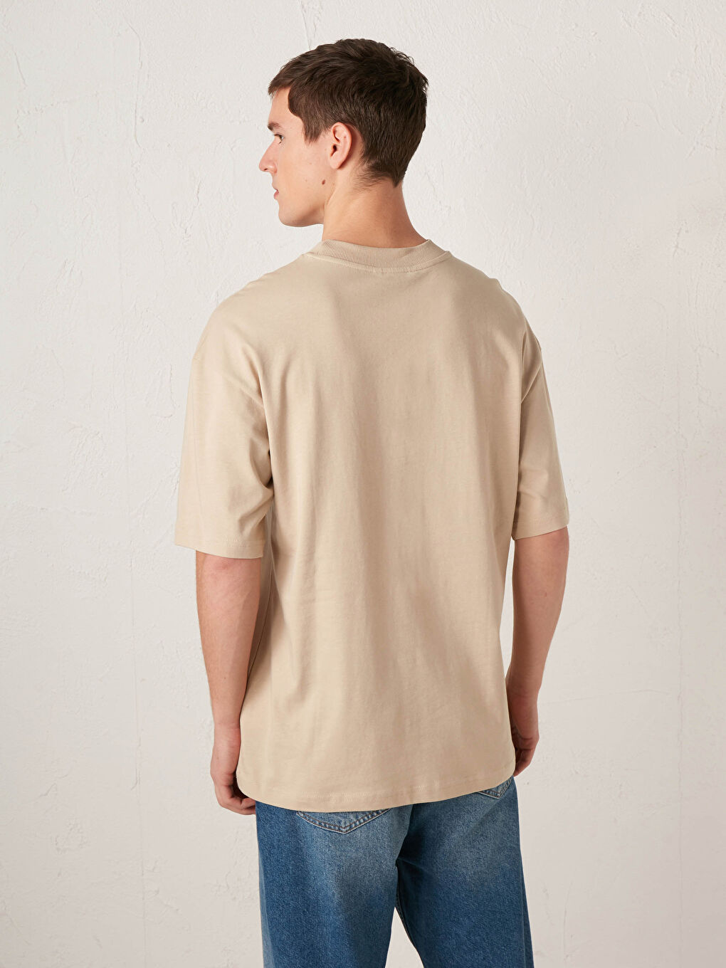 XSIDE Oversize Crew Neck T-Shirt -0WIF10Z8-RKE