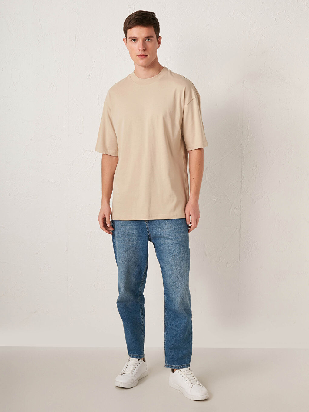 XSIDE Oversize Crew Neck T-Shirt -0WIF10Z8-RKE