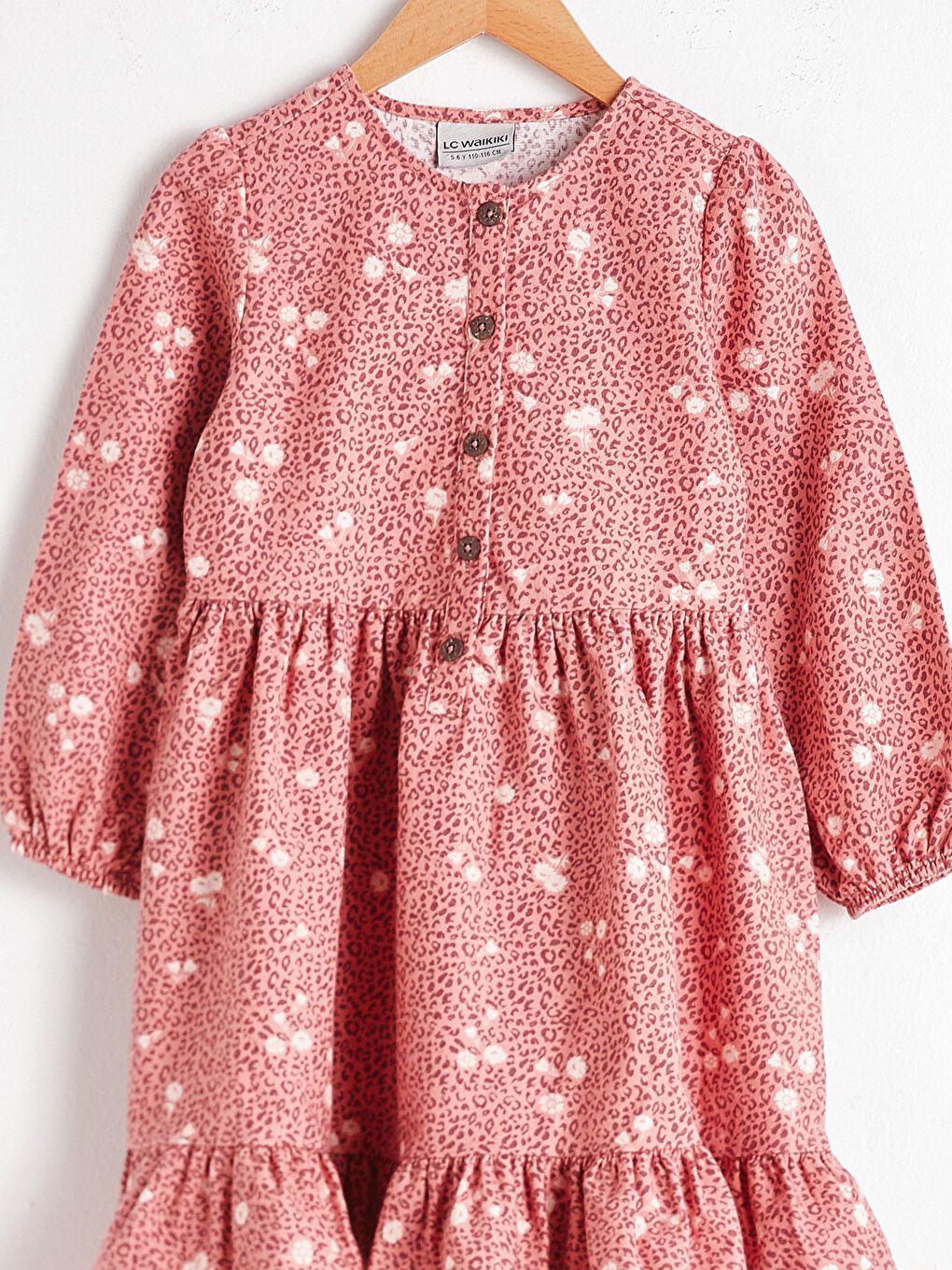 Robe en flanelle à motifs pour fille-2