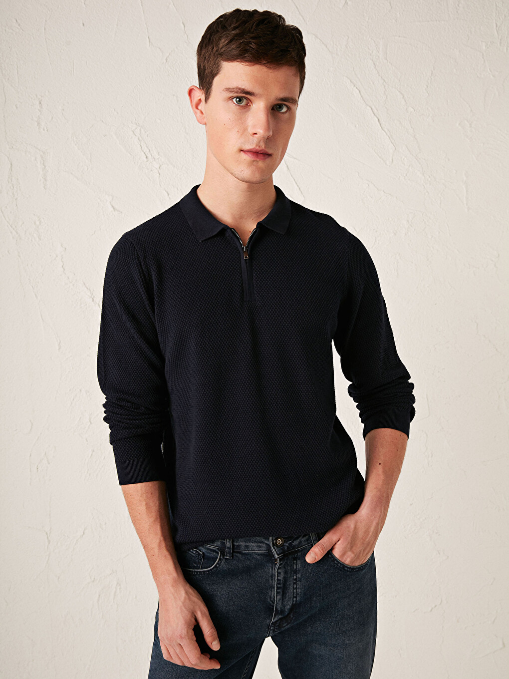 Pull Col Roulé Zippé Pour Femme – Doux, Large, Manches Longues – Parfait Pour L'automne-hiver