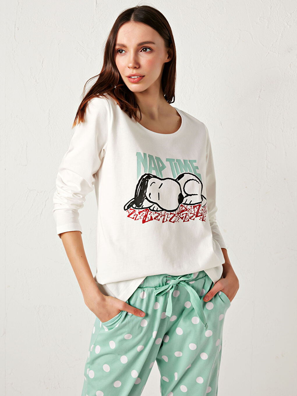 Комплект пижами с принт “Снупи“-2