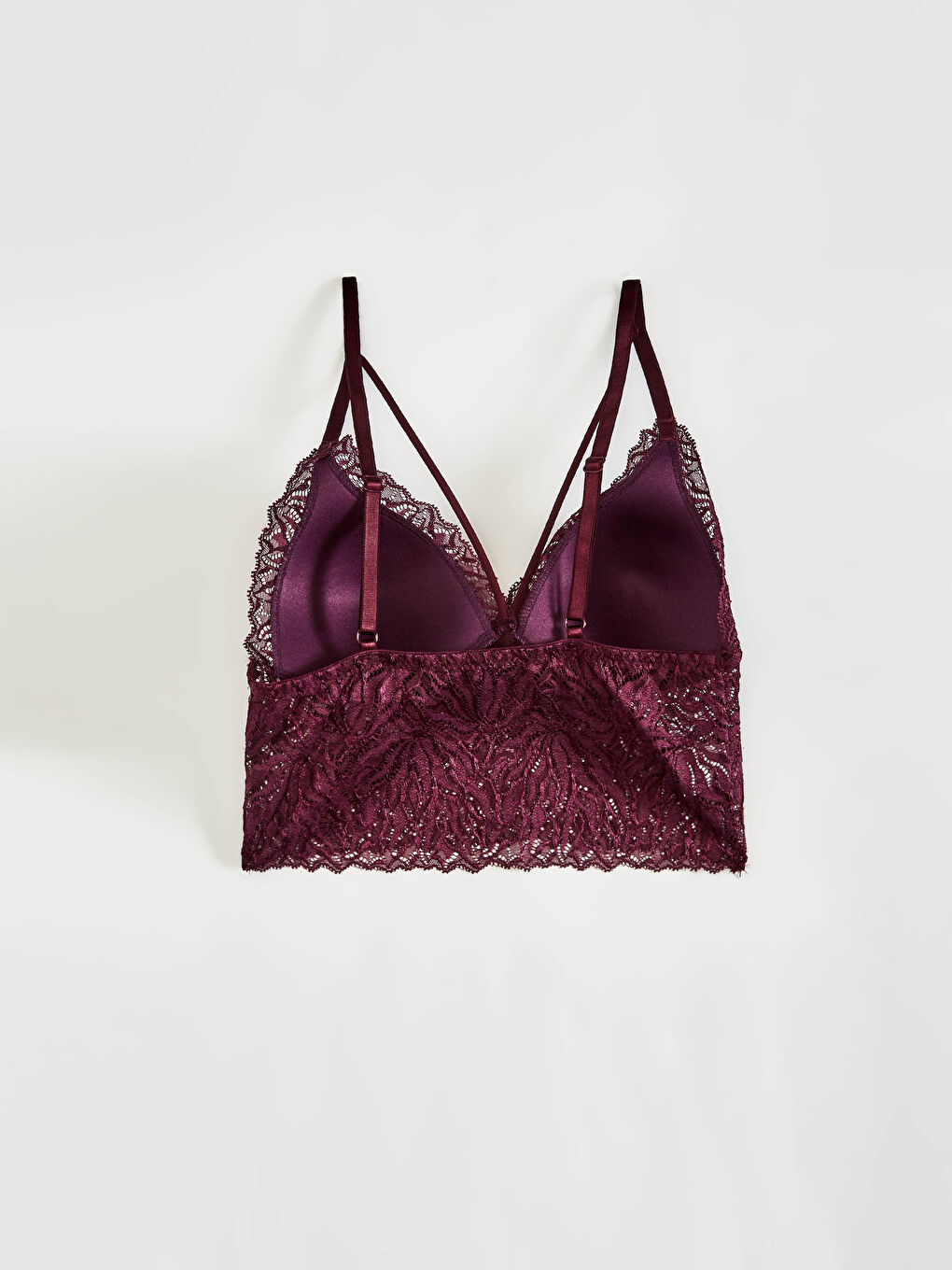 Lace Detailed Bralette Bra-2