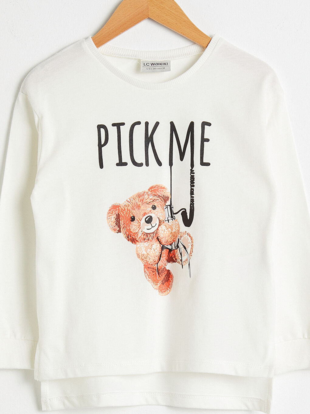 تي شيرت قطن مطبوع بناتي-2