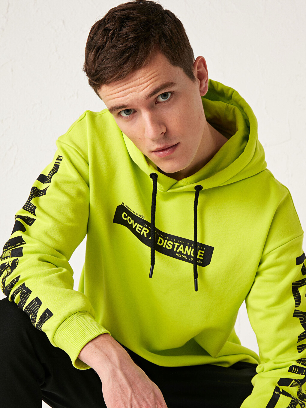 XSIDE Oversize Kalın Hoodie - 0WIH63Z8-JT3 | LCW
