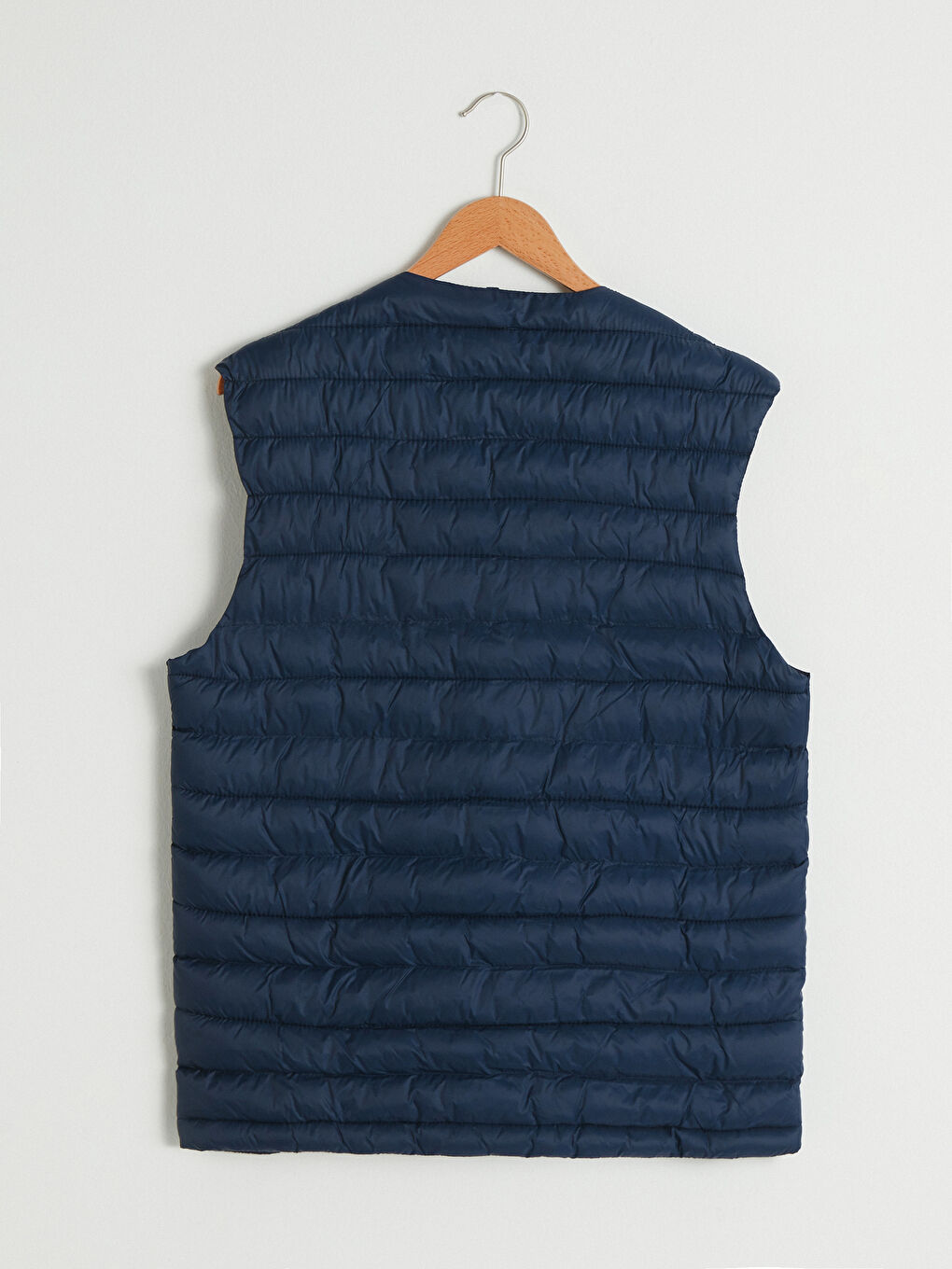 Lacivert Standart Kalıp V Yaka İnce Yelek-6