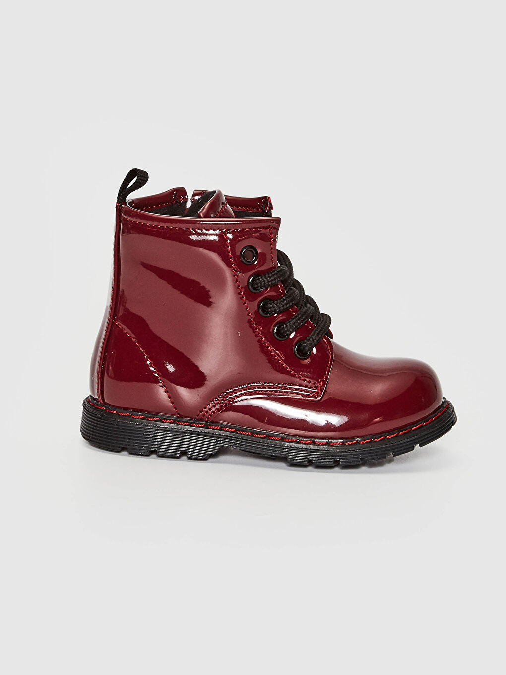 Botte Brillante à Lacets pour Bébé Fille-1