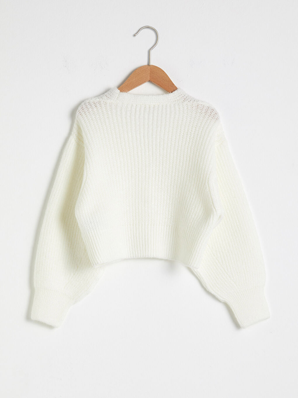 Кардиган из толстого трикотажа для девочек-1