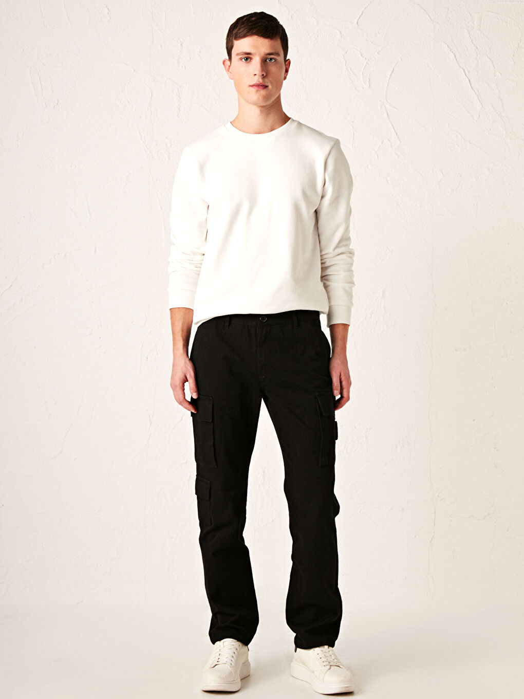 Slim Fit Cargo Pants-1