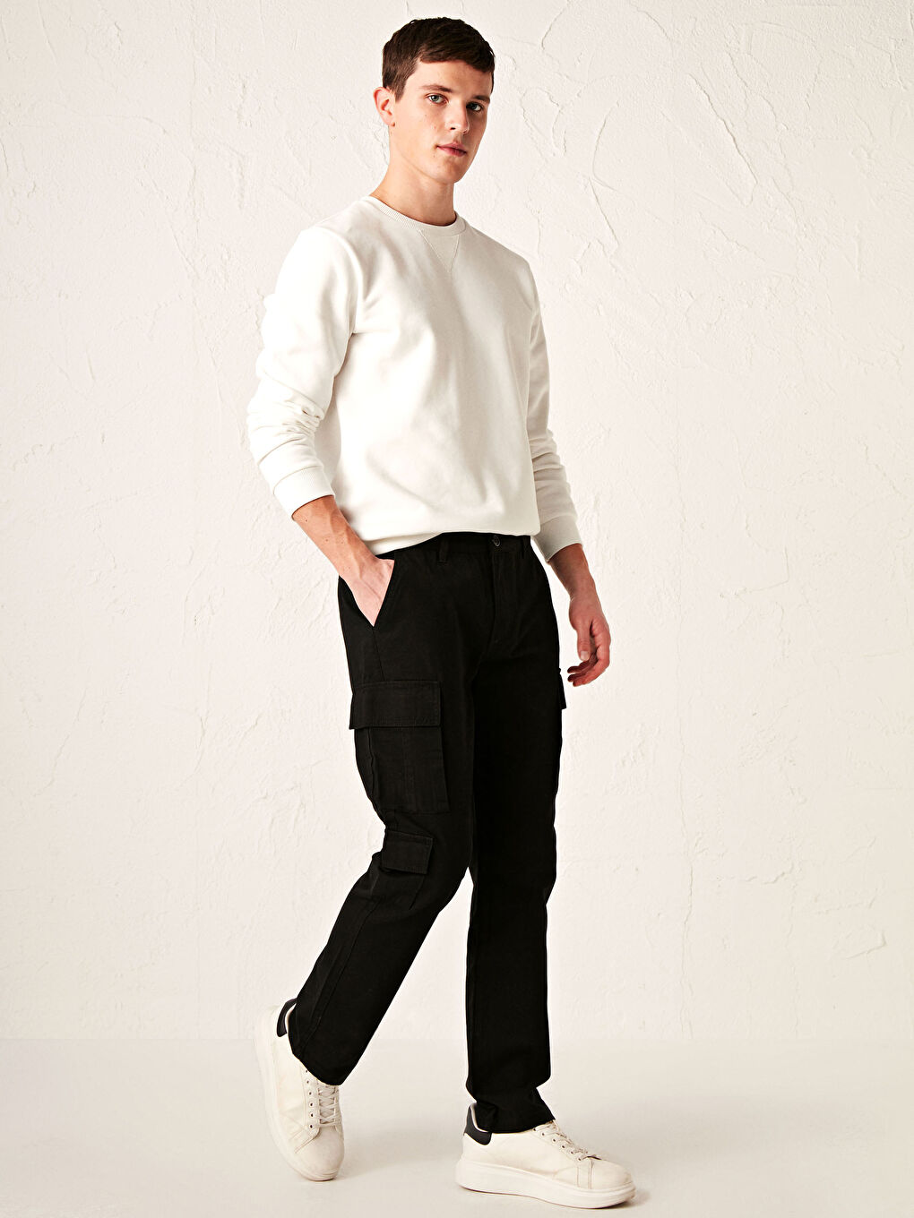 Slim Fit Cargo Pants-2