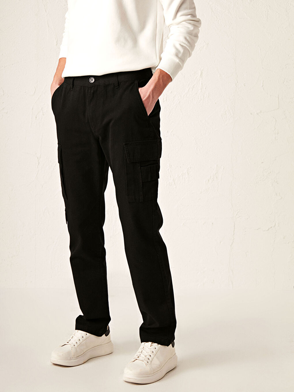 Slim Fit Cargo Pants-3