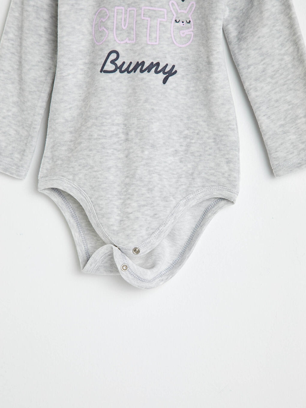 Beyaz Kız Bebek Baskılı Pijama Takımı-2