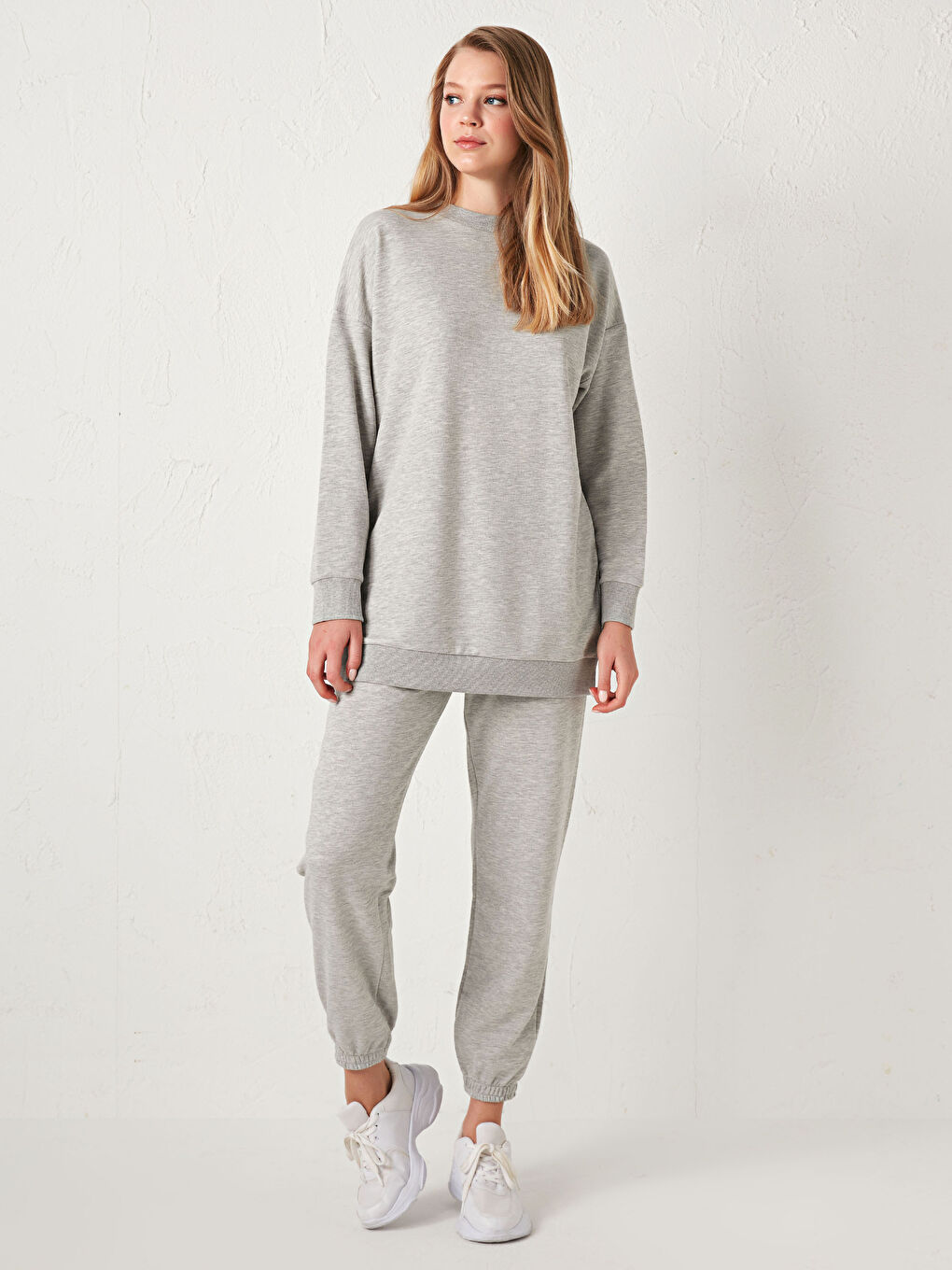 Elastic Waist Sweatpants-2