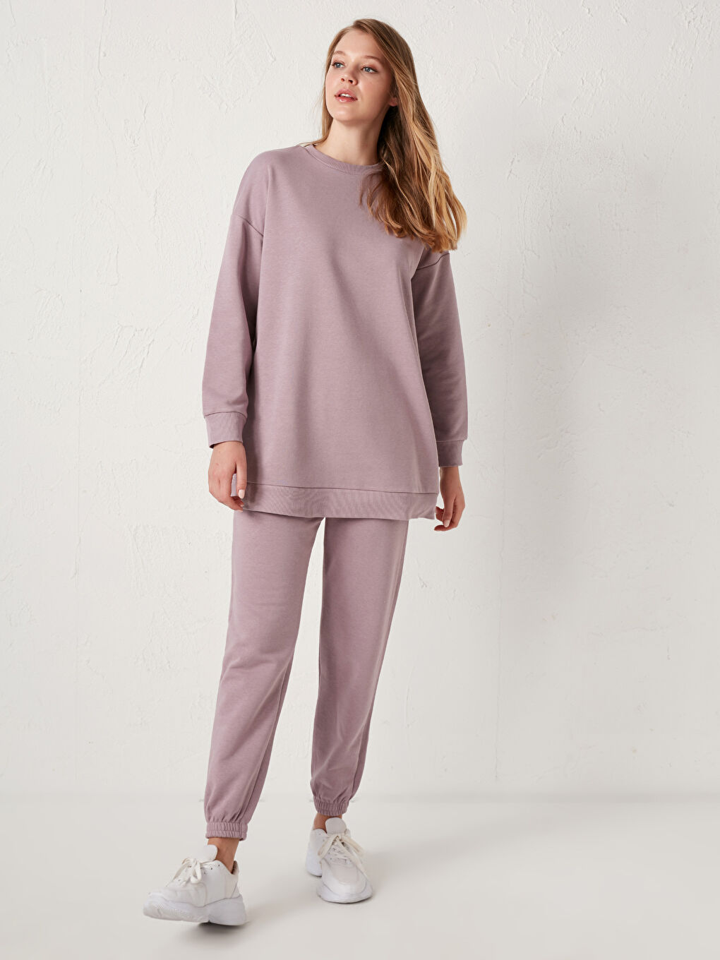 بنطلون رياضي بخصر مطاطي-1