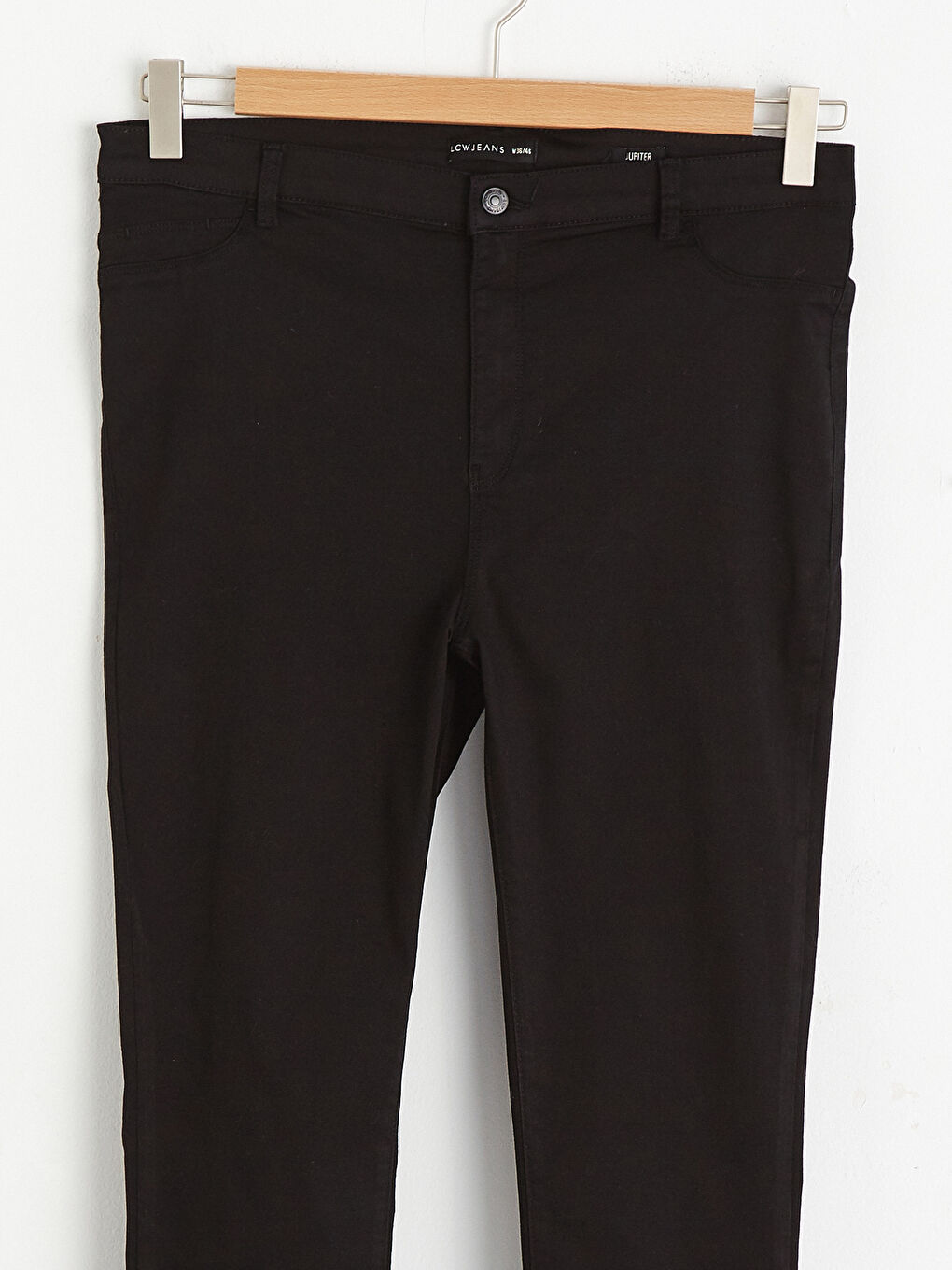 Siyah Yüksek Bel Jüpiter Süper Skinny Fit Kadın Jean Pantolon-2