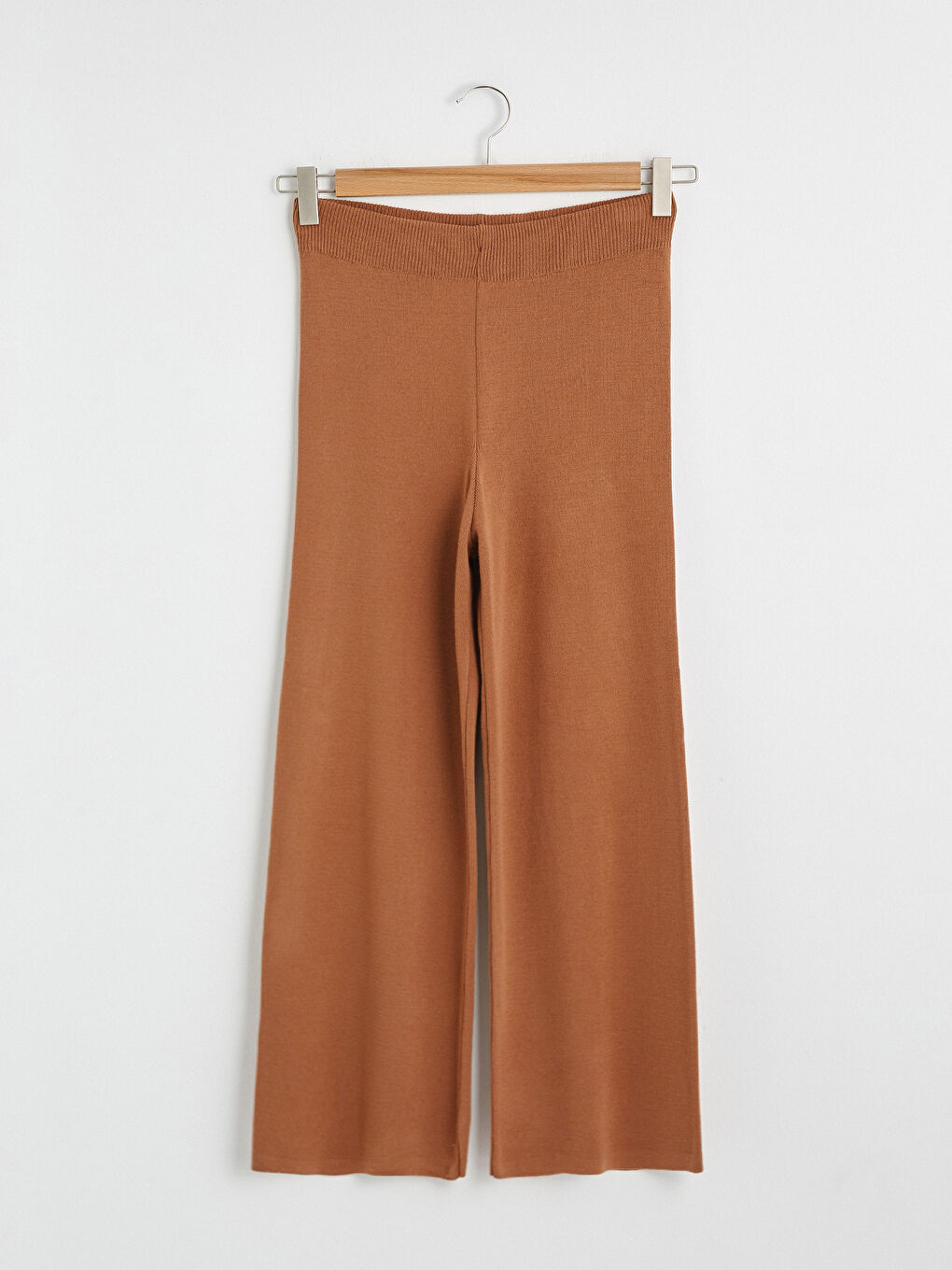 Elastic Waist Tricot Trousers-5