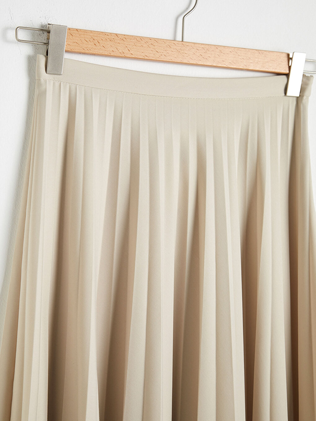 Beli Lastikli Pileli Etek-8