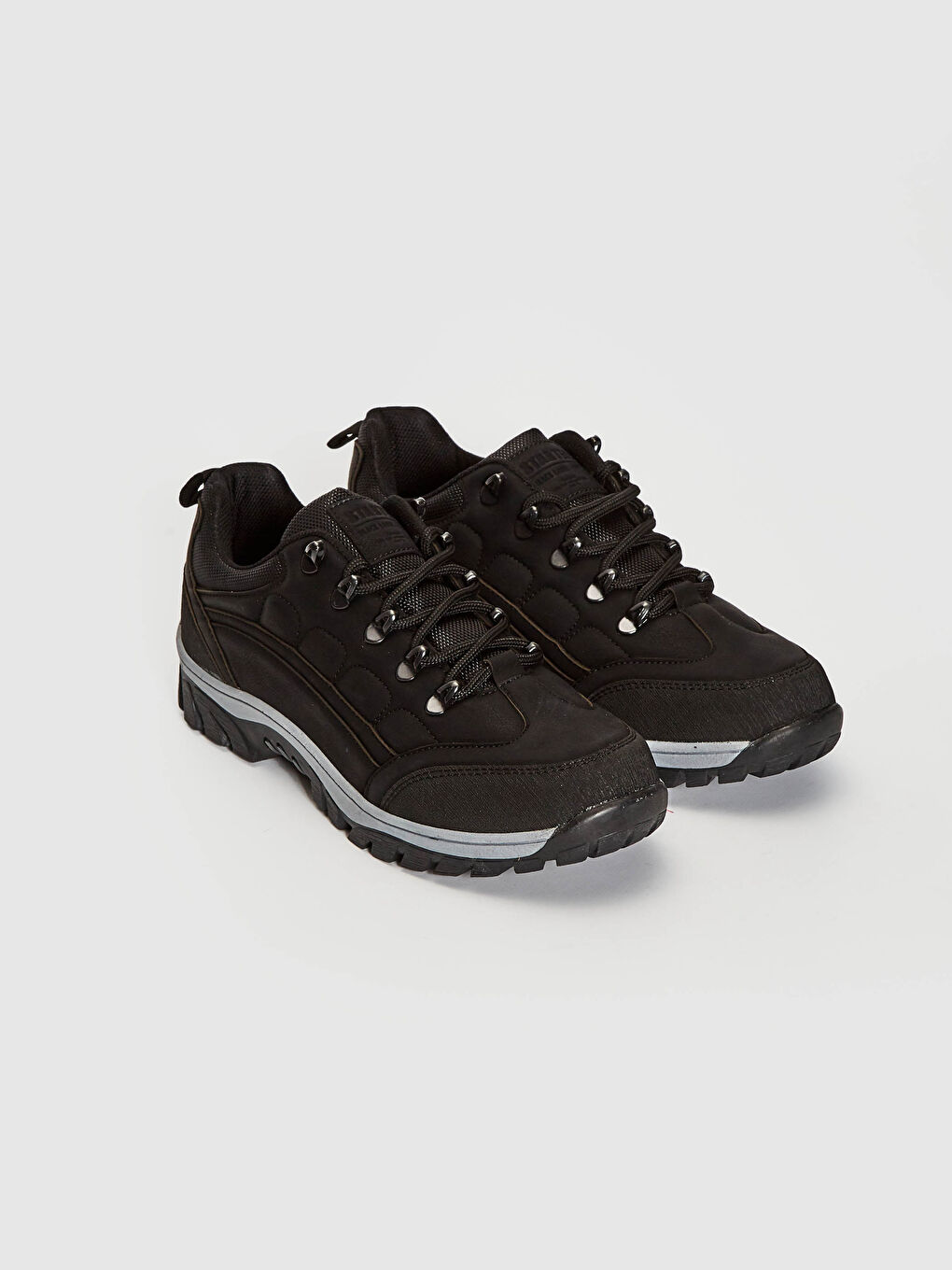 Siyah Erkek Bağcıklı Trekking Ayakkabı