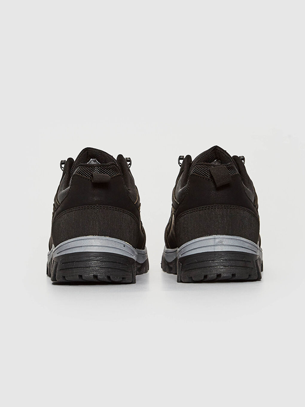 Siyah Erkek Bağcıklı Trekking Ayakkabı-4