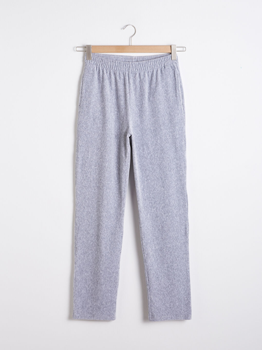 LCWAIKIKI Basic Elastic Waist Velvet Sweatpants -0WIR34Z8-LAN