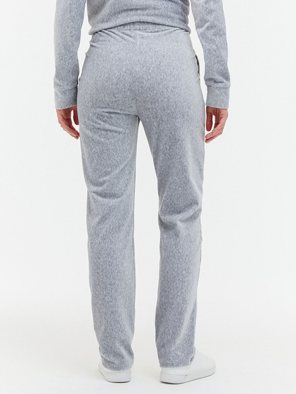 LCWAIKIKI Basic Elastic Waist Velvet Sweatpants -0WIR34Z8-LAN