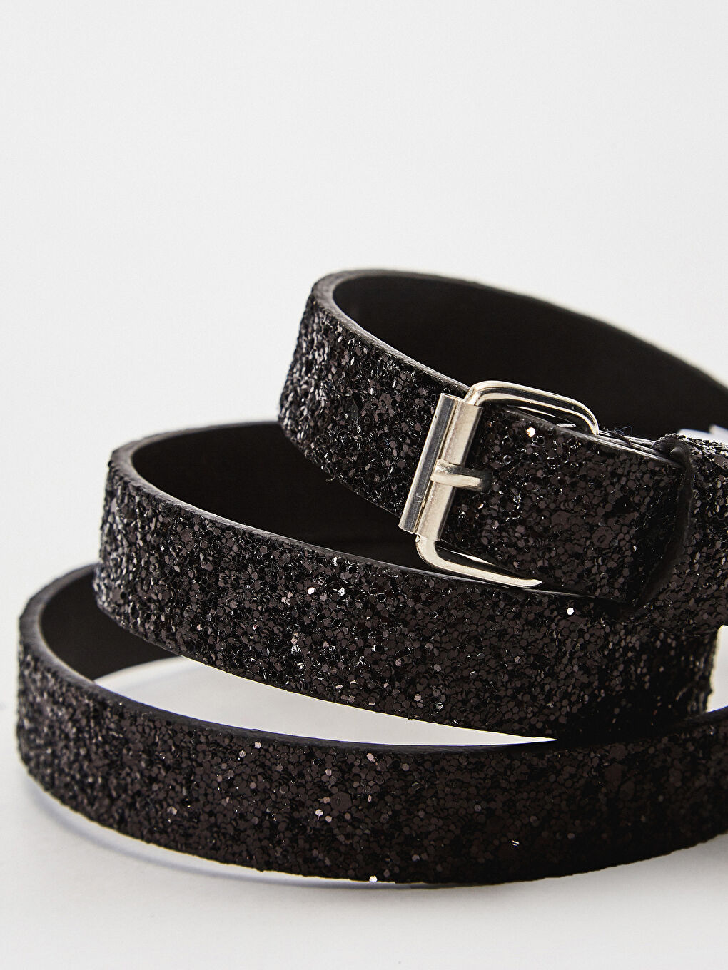 Siyah Simli Kadın Kemer-1