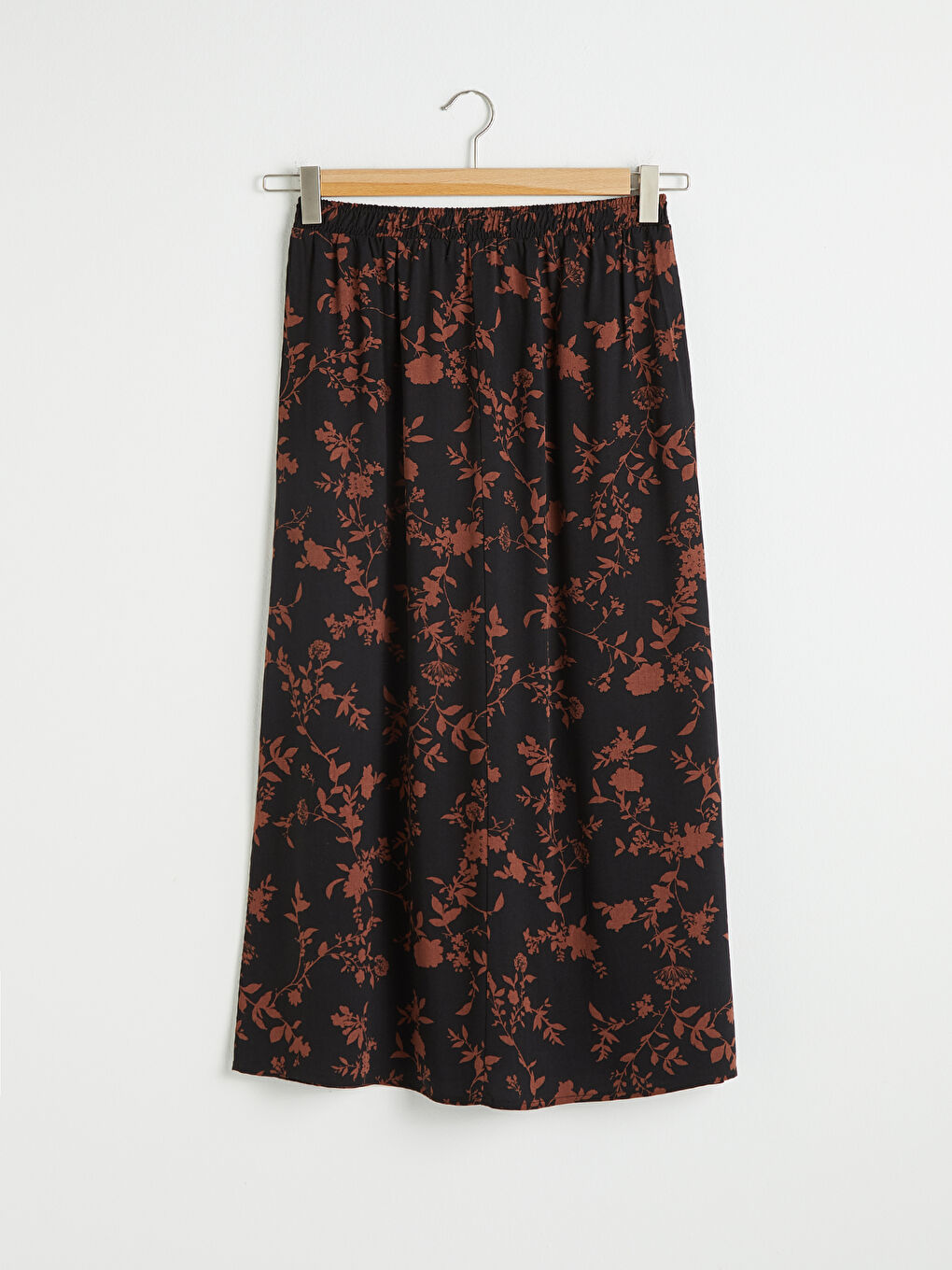 Floral Viscose Maxi Skirt-6