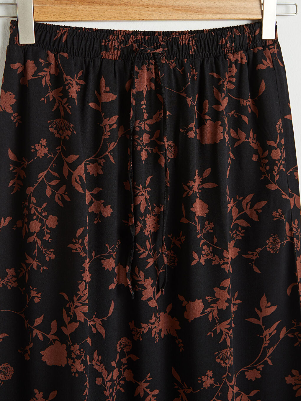 Floral Viscose Maxi Skirt-7