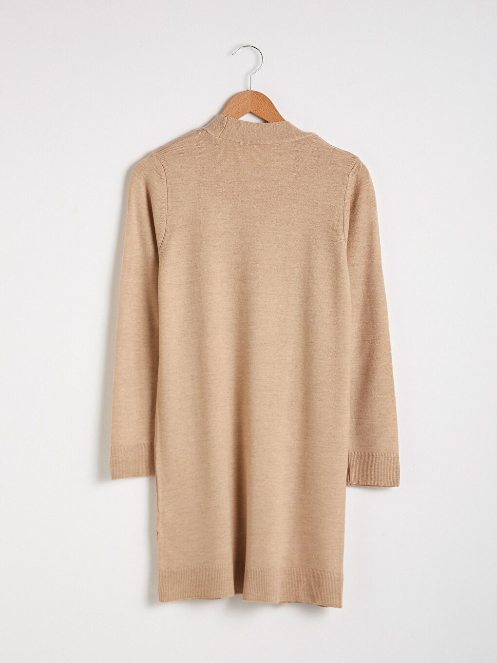 LCWAIKIKI Basic Crew Neck Long Sleeve Women's Knitwear Basic Tunic -0WIU83Z8-D4N