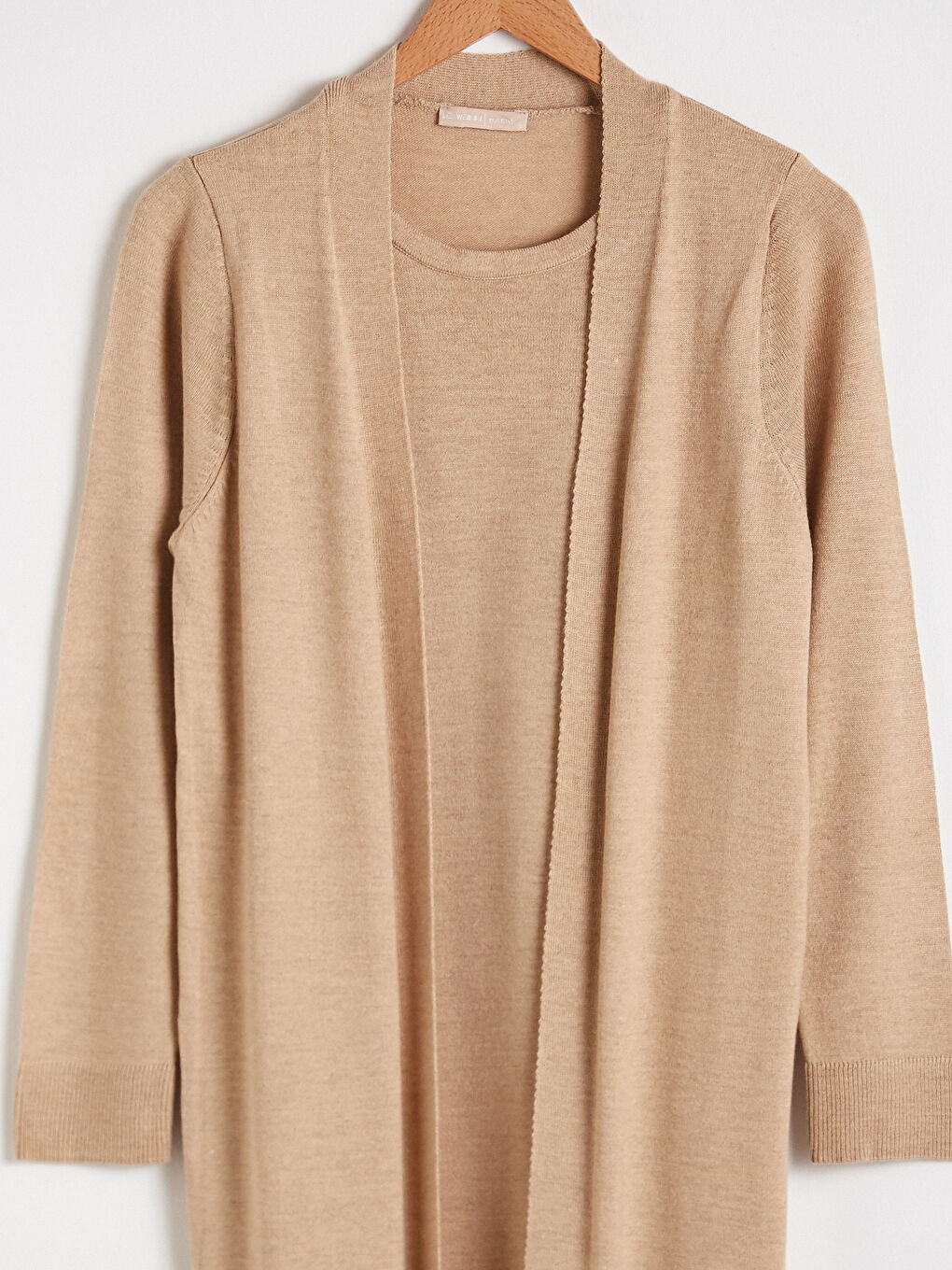 LCWAIKIKI Basic Crew Neck Long Sleeve Women's Knitwear Basic Tunic -0WIU83Z8-D4N