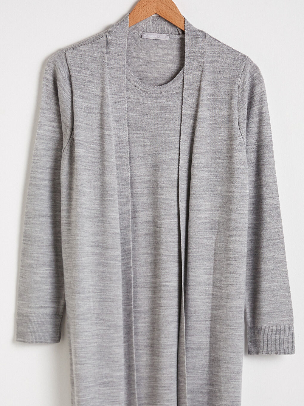 Tunique Basique en Maille à Manches Longues pour Femmes avec Col Rond-8