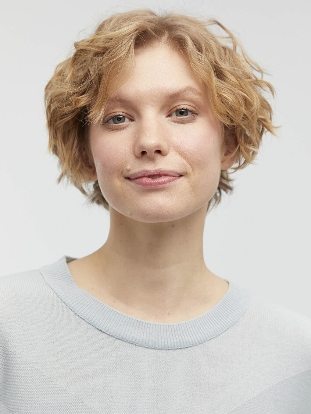 Mavi Bisiklet Yaka Triko Basic Kazak -2