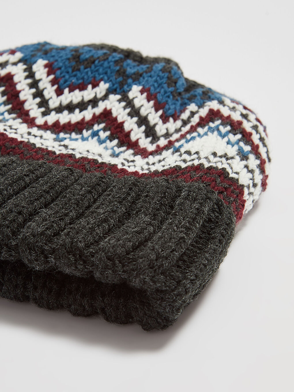 Folded Boy's Tricot Beanie-1