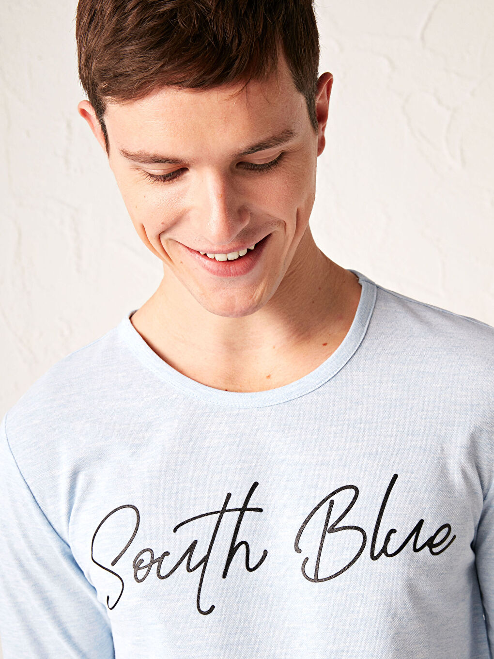 طقم بيجاما بقصة عادية-2