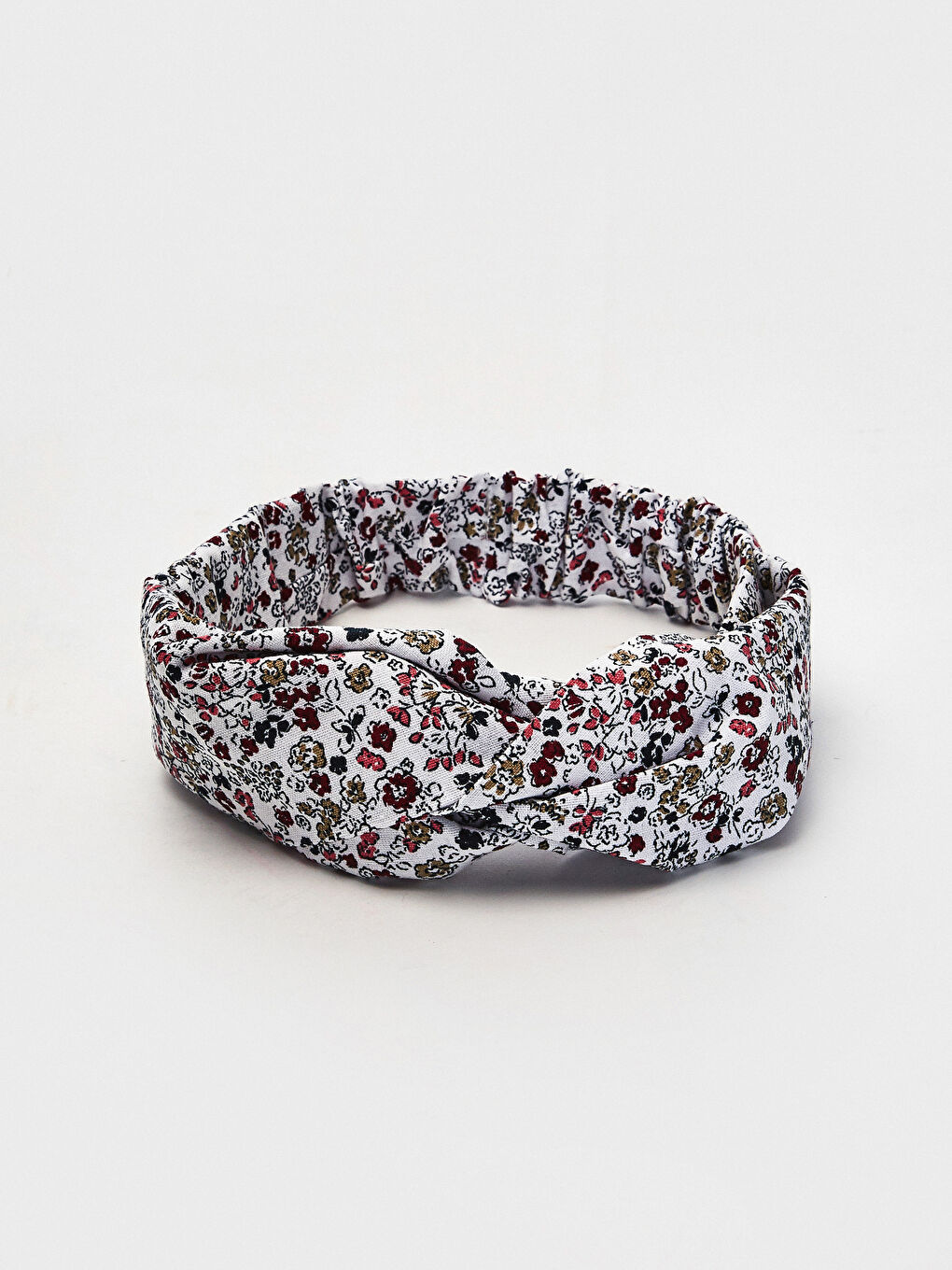 Ekru Desenli Bandana