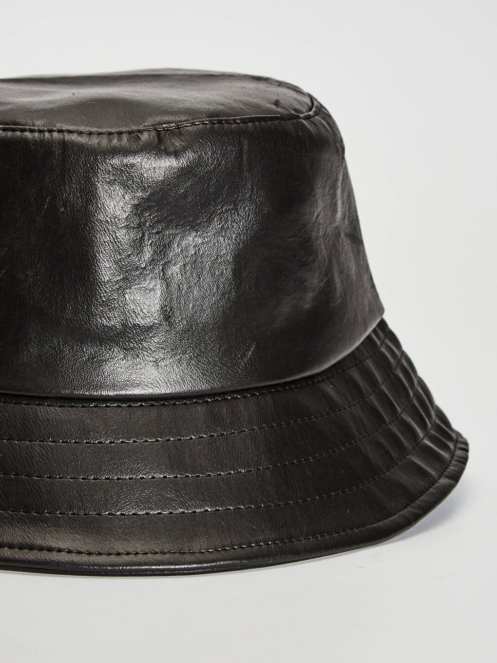 Siyah Kadın Bucket Şapka-1