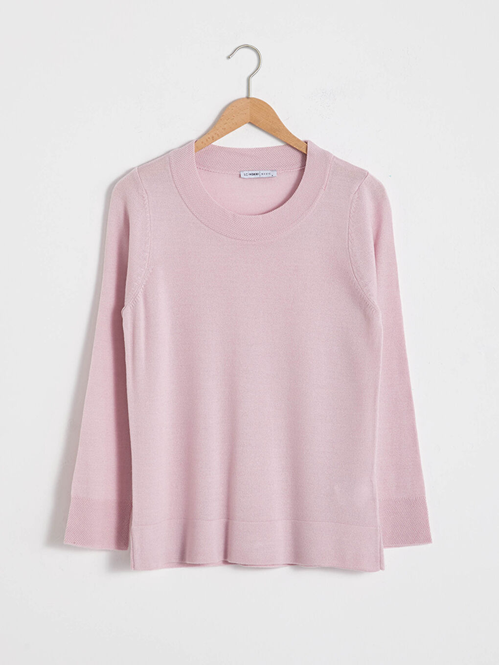 Crew Neck Knitwear Sweater-5