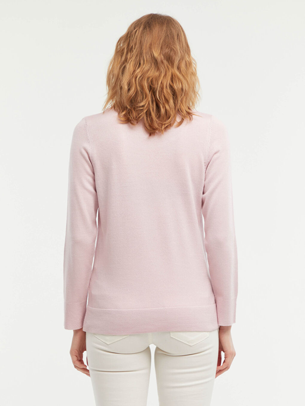 Crew Neck Knitwear Sweater-3